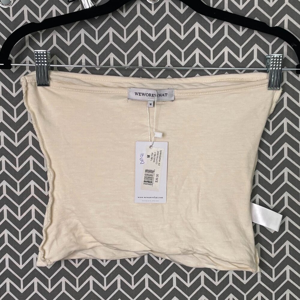 WeWoreWhat | Rib Tube Top - Picture 3 of 5